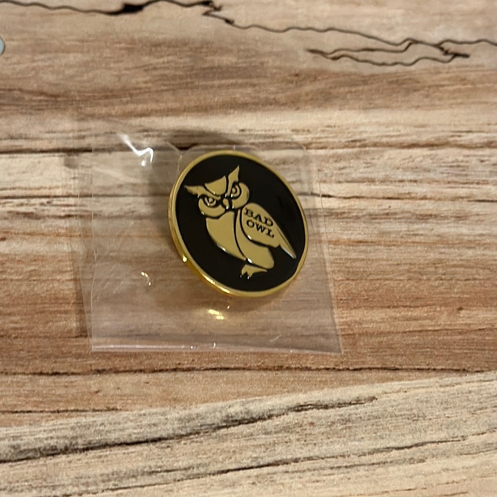 Bad Owl Pin